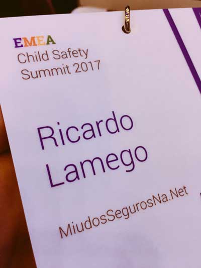 EMEA Child Safety Summit badge